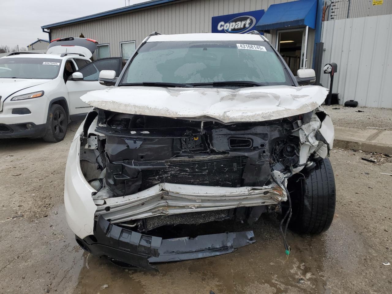 2013 Ford Explorer VIN 1FM5K8F89DGB88120 Copart auction photo, front end damage thumbnail 5