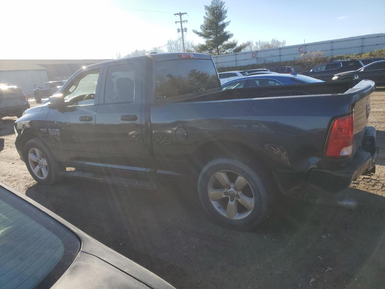 2013 RAM 1500 VIN 1C6RR7FT0DS624857 Copart auction photo, rear end / minor dent/scratches damage thumbnail 2