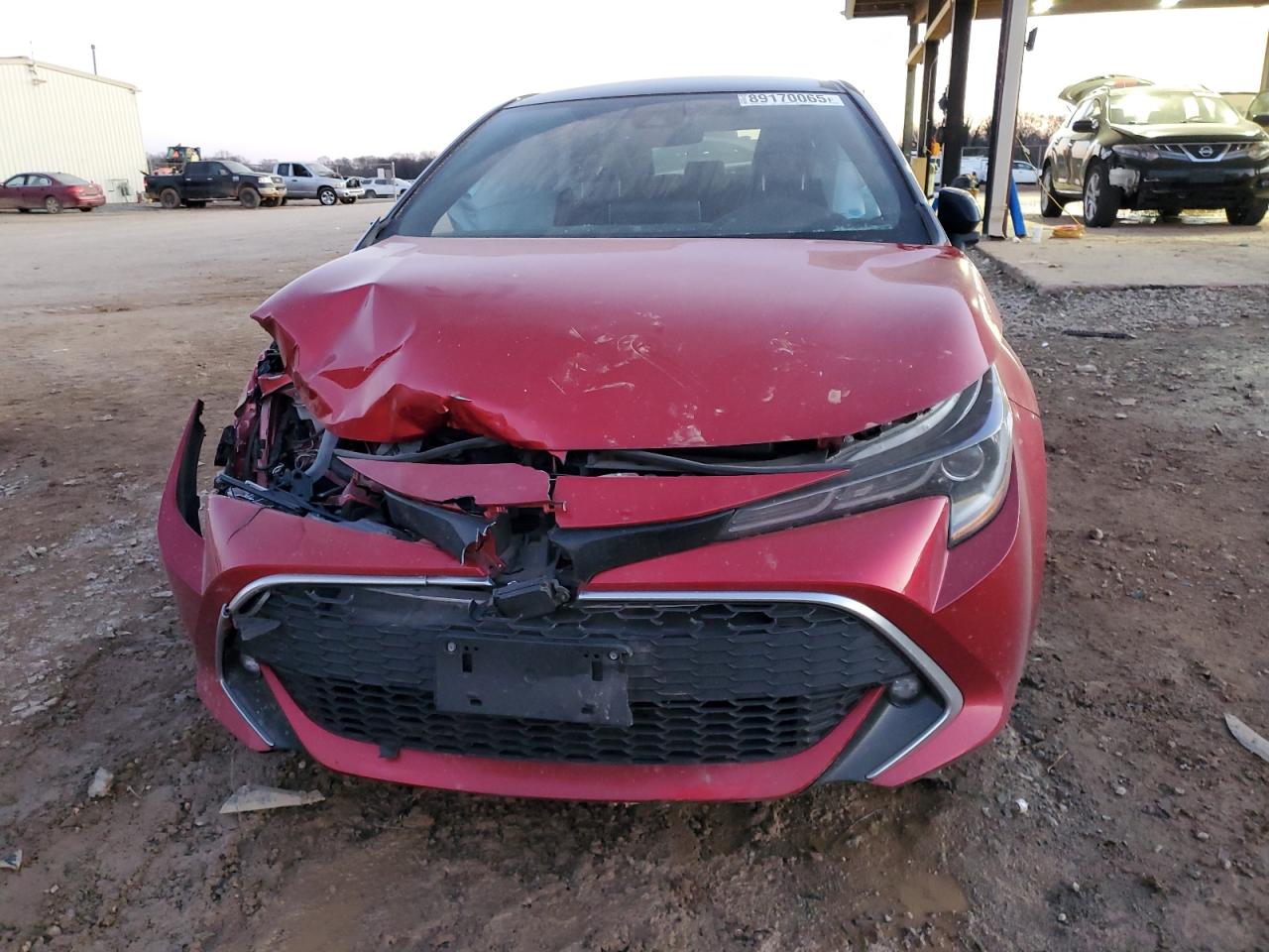 2022 Toyota Corolla VIN JTNC4MBE3N3187107 Copart auction photo, front end / side damage thumbnail 5