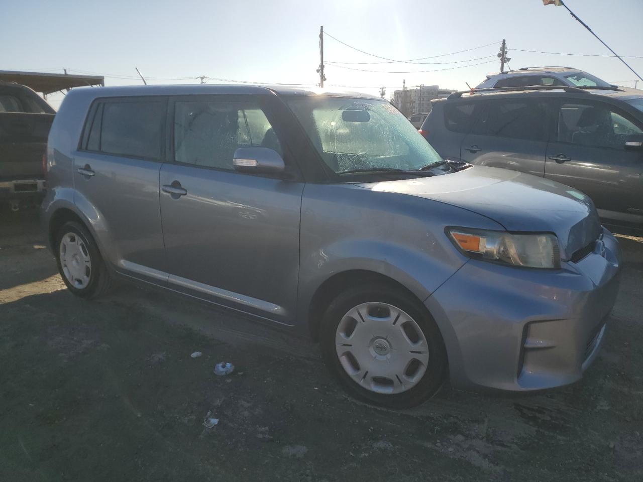 2011 Toyota xB VIN JTLZE4FE8B1122576 Copart auction photo, front end / side damage thumbnail 4