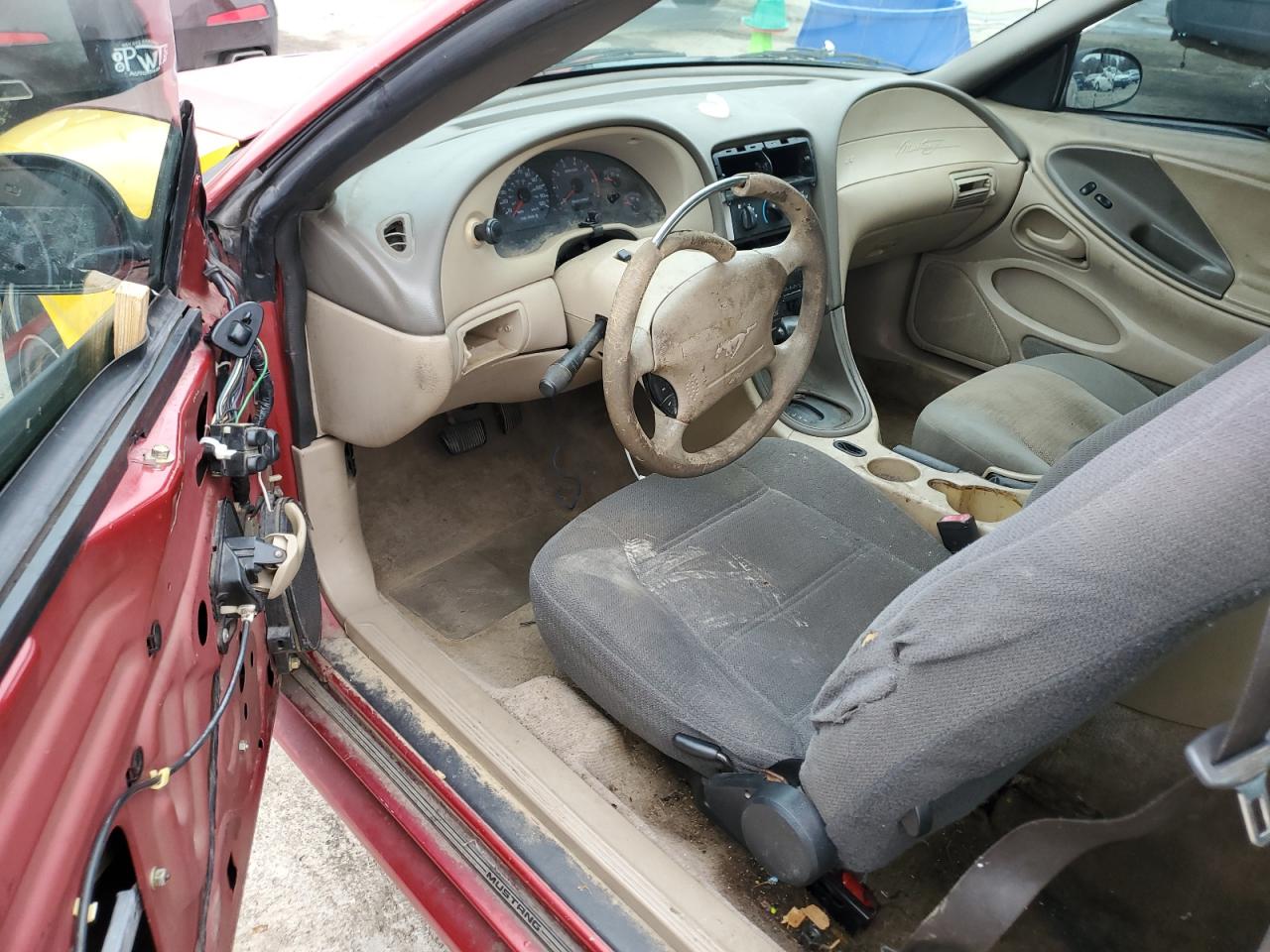 2004 Ford Mustang VIN 1FAFP40624F170693 Copart auction photo, all over / side damage thumbnail 8