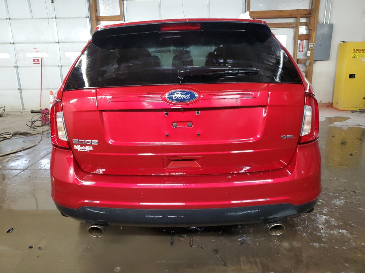 2012 Ford Edge VIN 2FMDK3JC6CBA45027 Copart auction photo, front end damage thumbnail 6