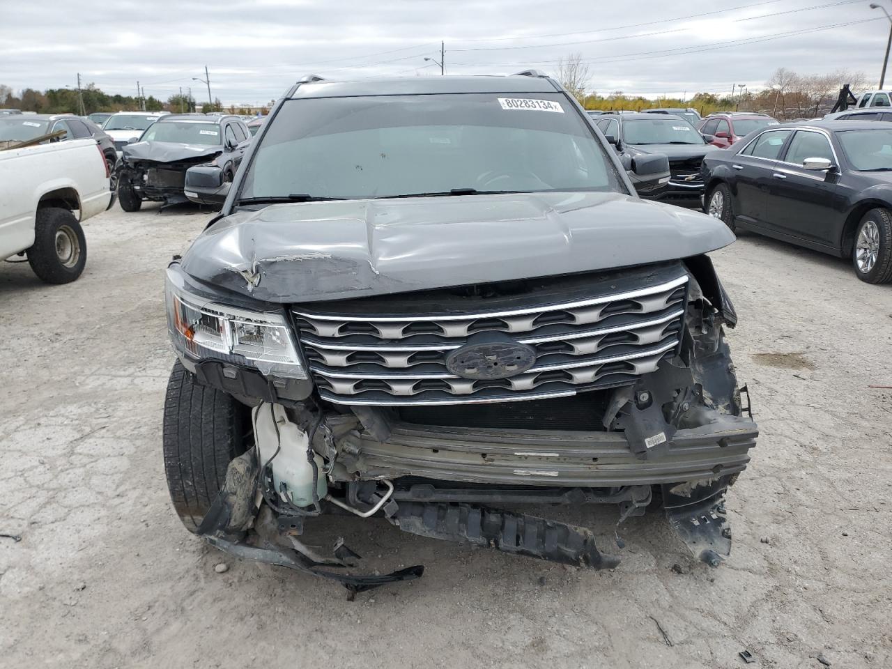 2016 Ford Explorer VIN 1FM5K8D84GGC70750 Copart auction photo, front end / mechanical damage thumbnail 5