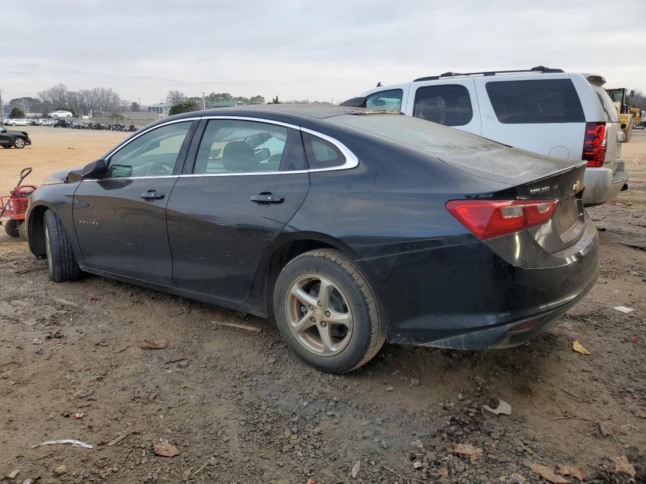2018 Chevrolet Malibu VIN 1G1ZB5ST3JF259238 Copart auction photo, front end / side damage thumbnail 2