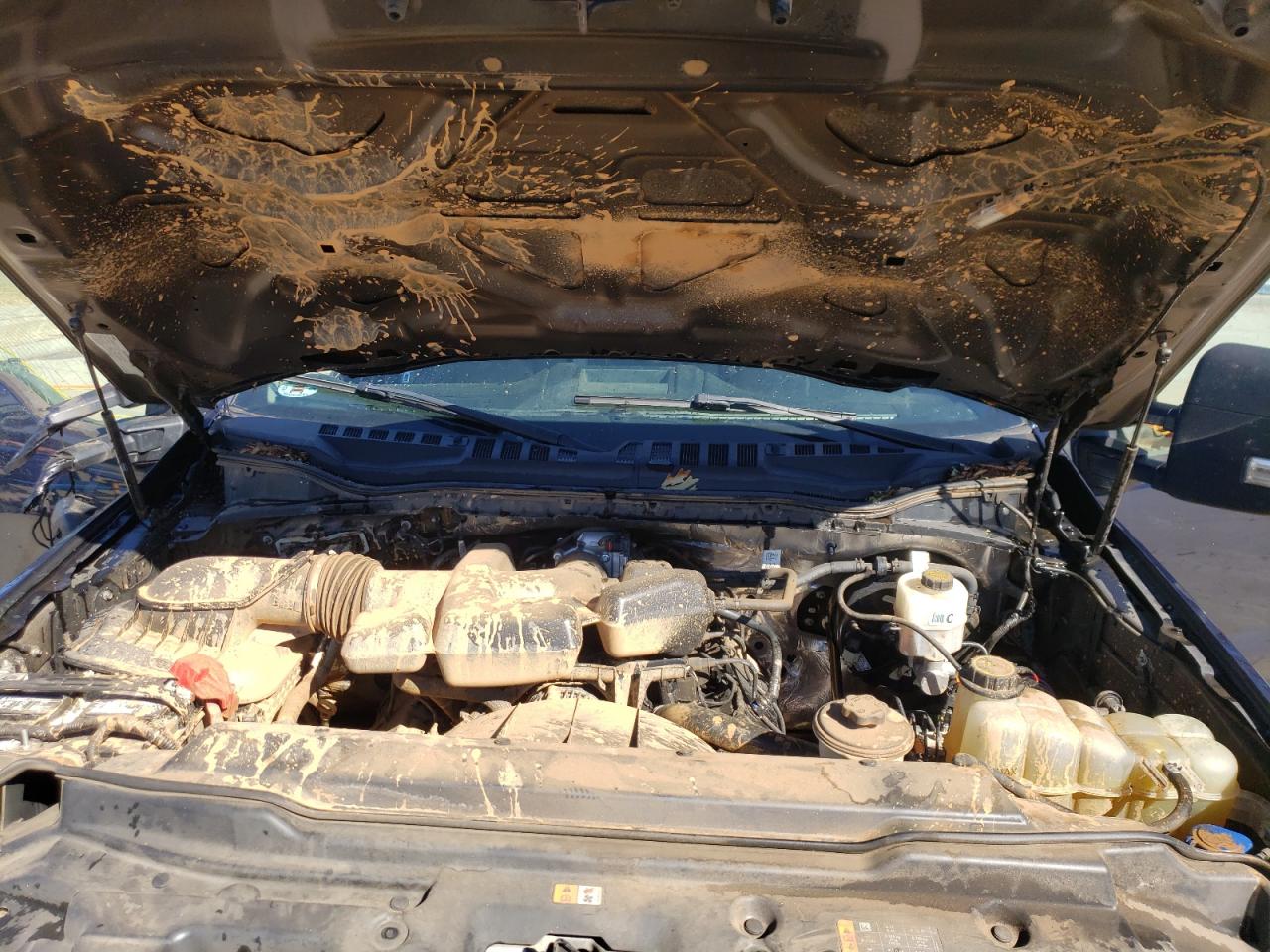 2019 Ford F250 VIN 1FT7W2B64KEG83093 Copart auction photo, top/roof damage thumbnail 11