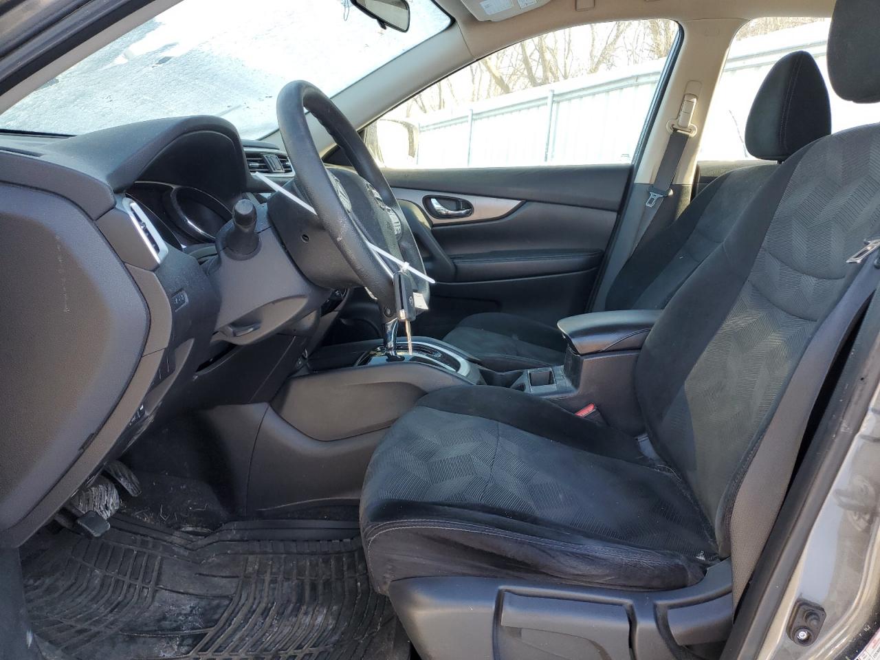 2016 Nissan Rogue VIN 5N1AT2MV4GC730124 Copart auction photo, front end damage thumbnail 7