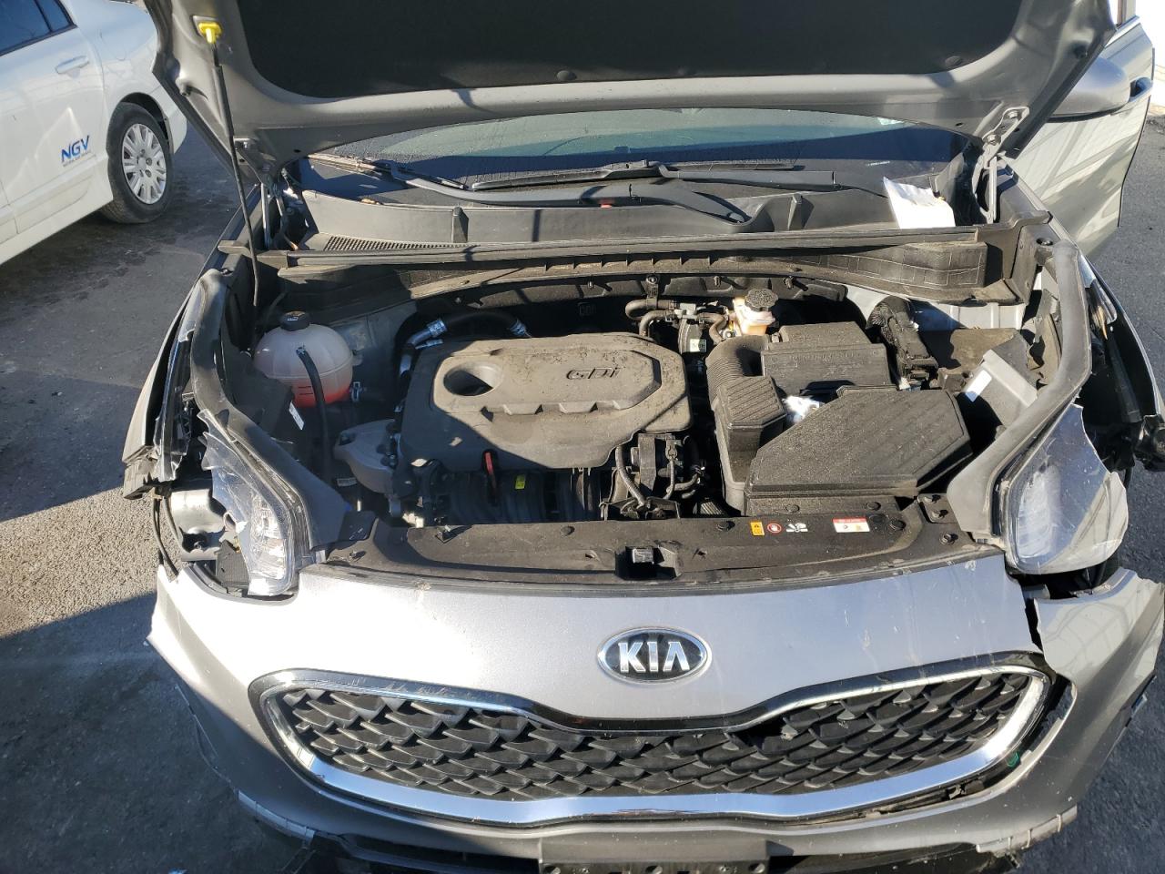 2021 KIA Sportage VIN KNDPM3ACXM7888220 Copart auction photo, front end damage thumbnail 12