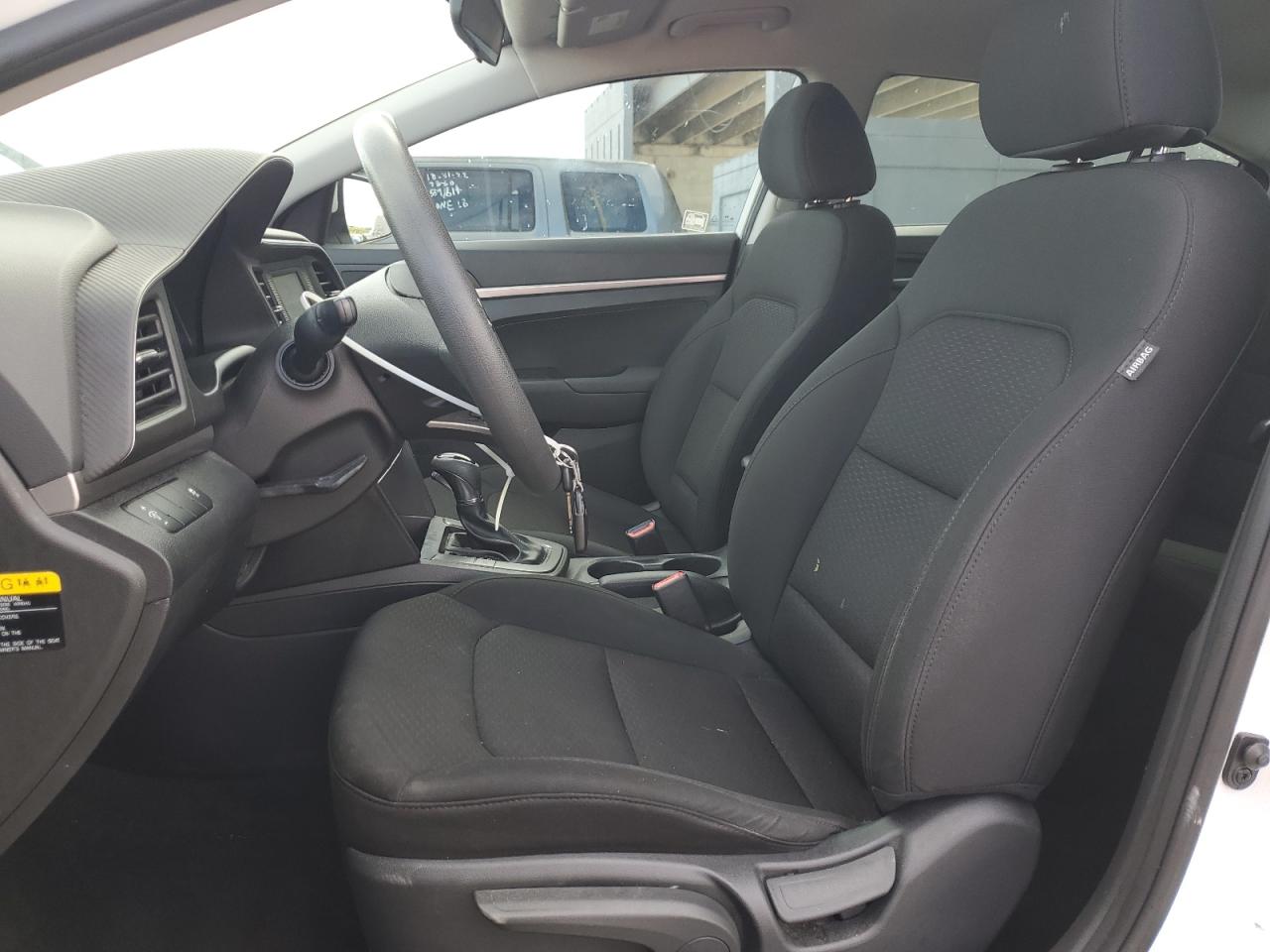 2019 Hyundai Elantra VIN 5NPD74LF7KH411017 Copart auction photo, all over damage thumbnail 7