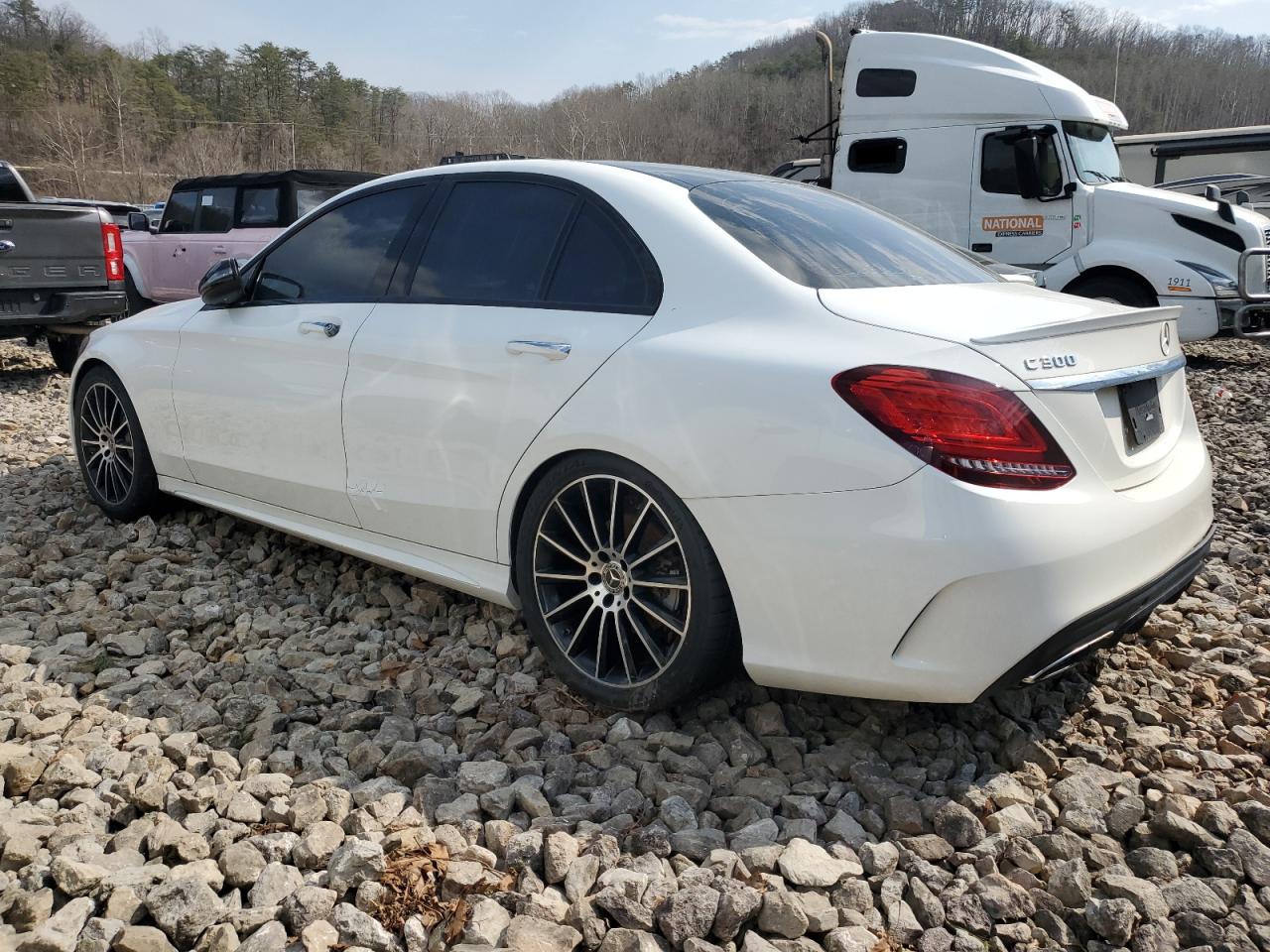 2019 Mercedes-Benz C-klasse VIN 55SWF8DBXKU288051 Copart auction photo, water/flood damage thumbnail 2