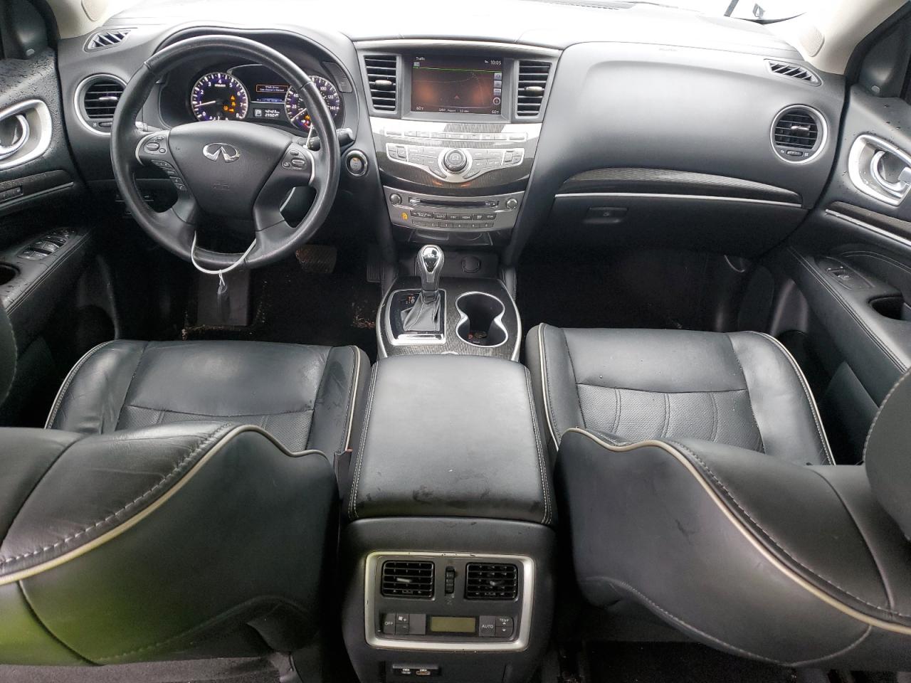 2019 Infiniti QX60 VIN 5N1DL0MM6KC560883 Copart auction photo, side damage thumbnail 8