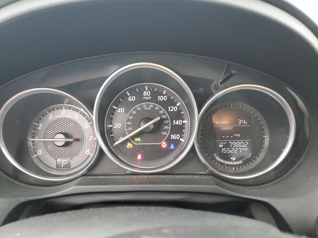 2015 Mazda 6 VIN JM1GJ1V50F1195834 Copart auction photo, rear end / front end damage thumbnail 9