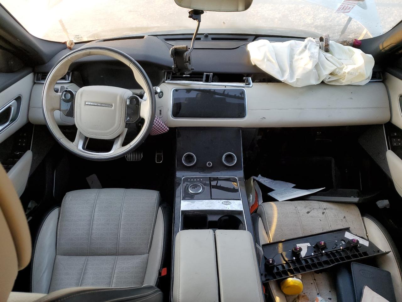 2020 Land Rover Range Rover VIN SALYM2EV9LA261206 Copart auction photo, burn / front end damage thumbnail 8