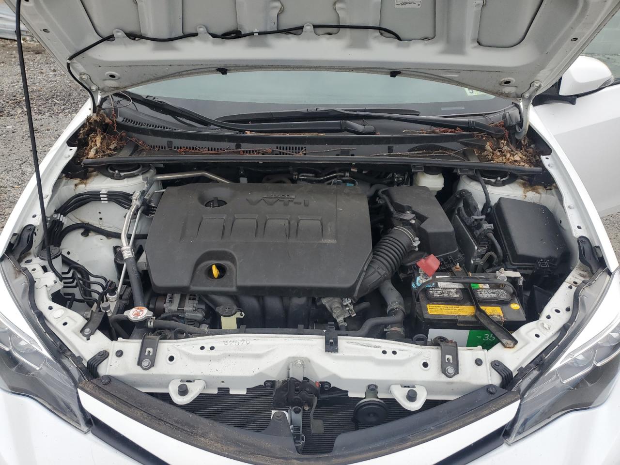 2019 Toyota Corolla VIN 2T1BURHE3KC134396 Copart auction photo, top/roof / minor dent/scratches damage thumbnail 11