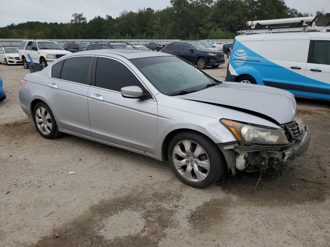 2009 Honda Accord VIN 1HGCP36819A026185 Copart auction photo, front end damage thumbnail 4