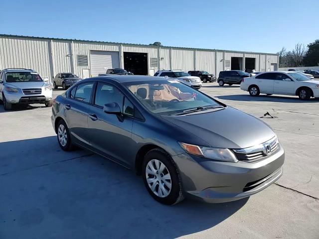 2012 Honda Civic VIN 19XFB2F55CE347354 Copart auction photo, side damage thumbnail 11