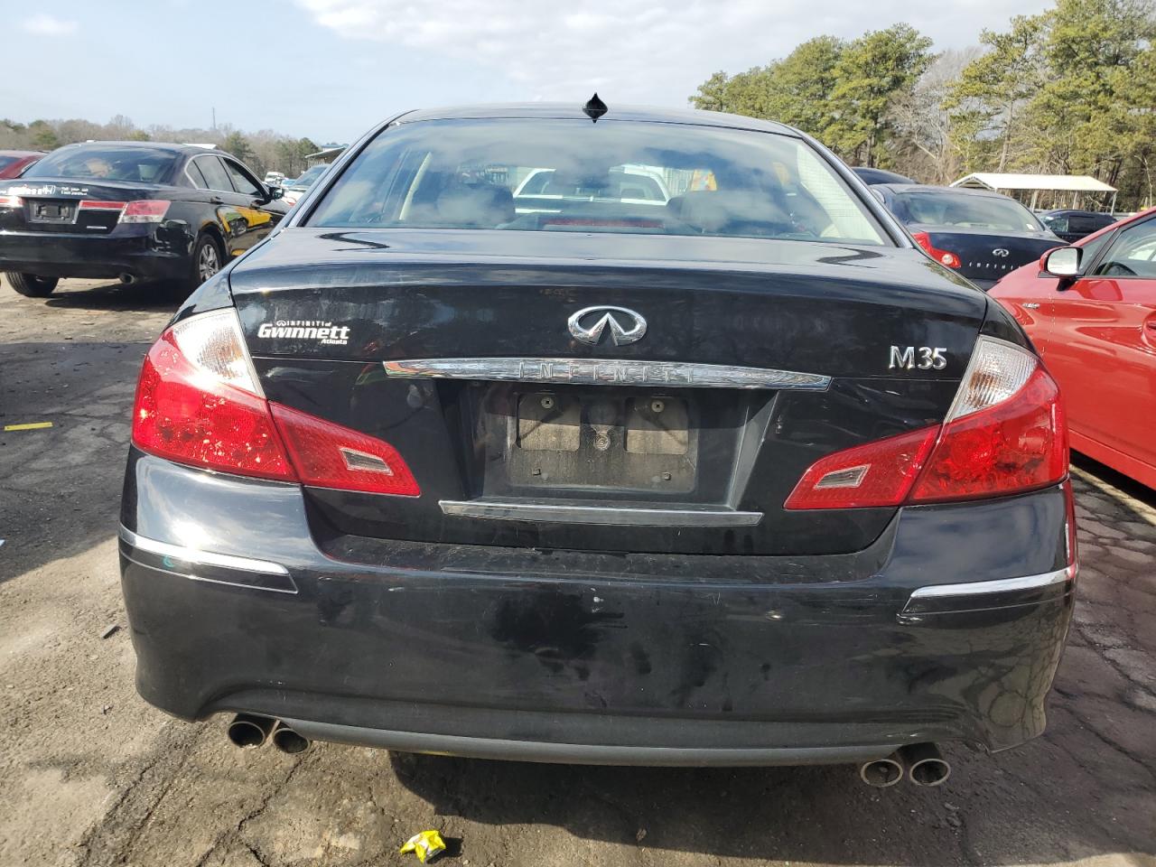 2009 Infiniti M VIN JNKCY01E09M802679 Copart auction photo, front end damage thumbnail 6