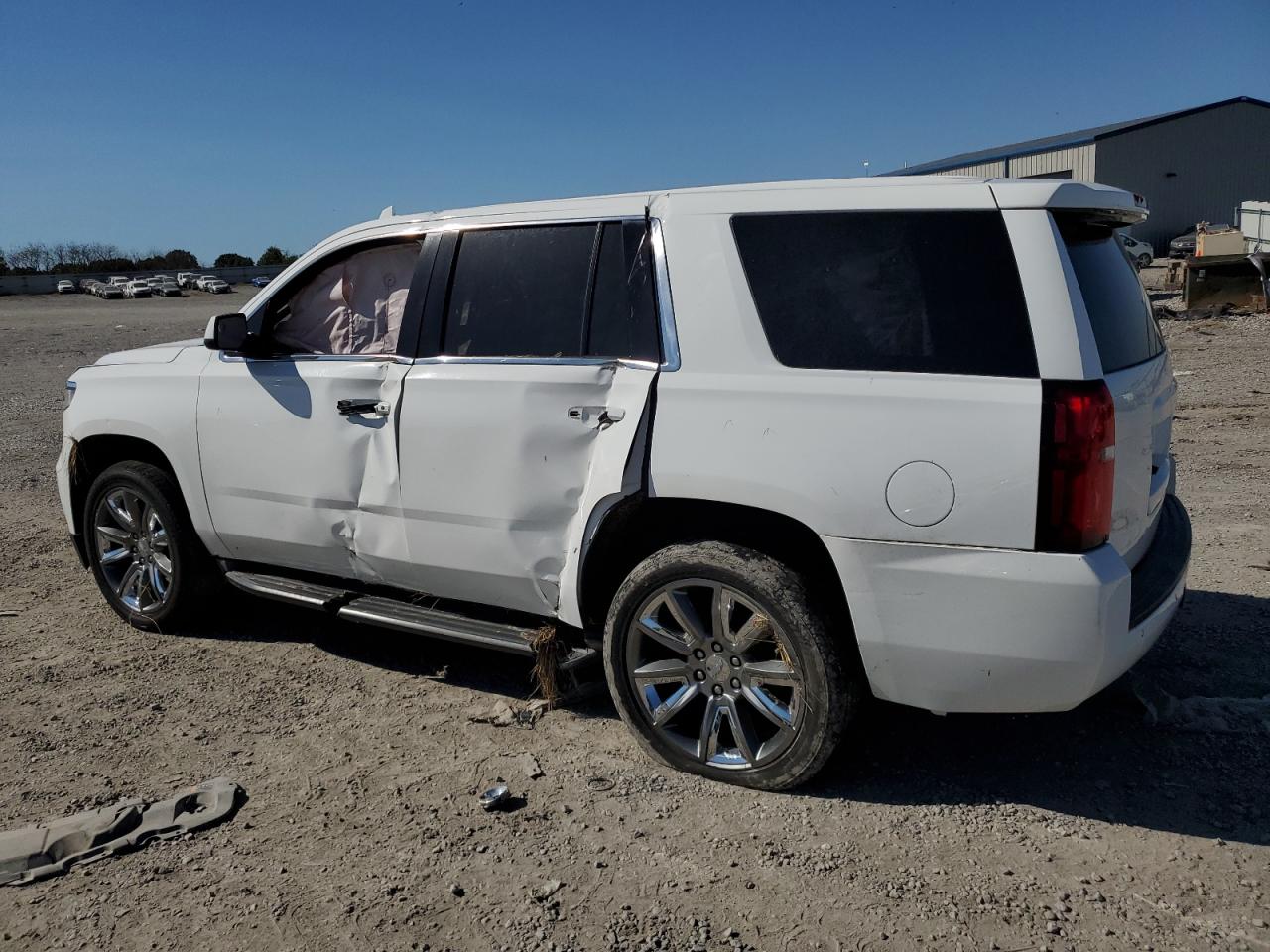 2016 Chevrolet Tahoe VIN 1GNSKDEC9GR267907 Copart auction photo, side / rear end damage thumbnail 2