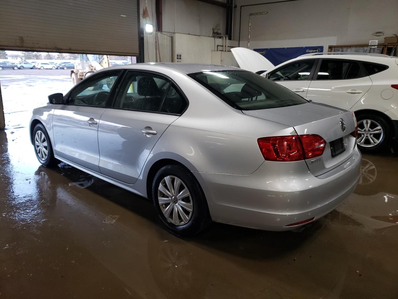 2014 Volkswagen Jetta VIN 3VW2K7AJXEM232335 Copart auction photo, front end damage thumbnail 2
