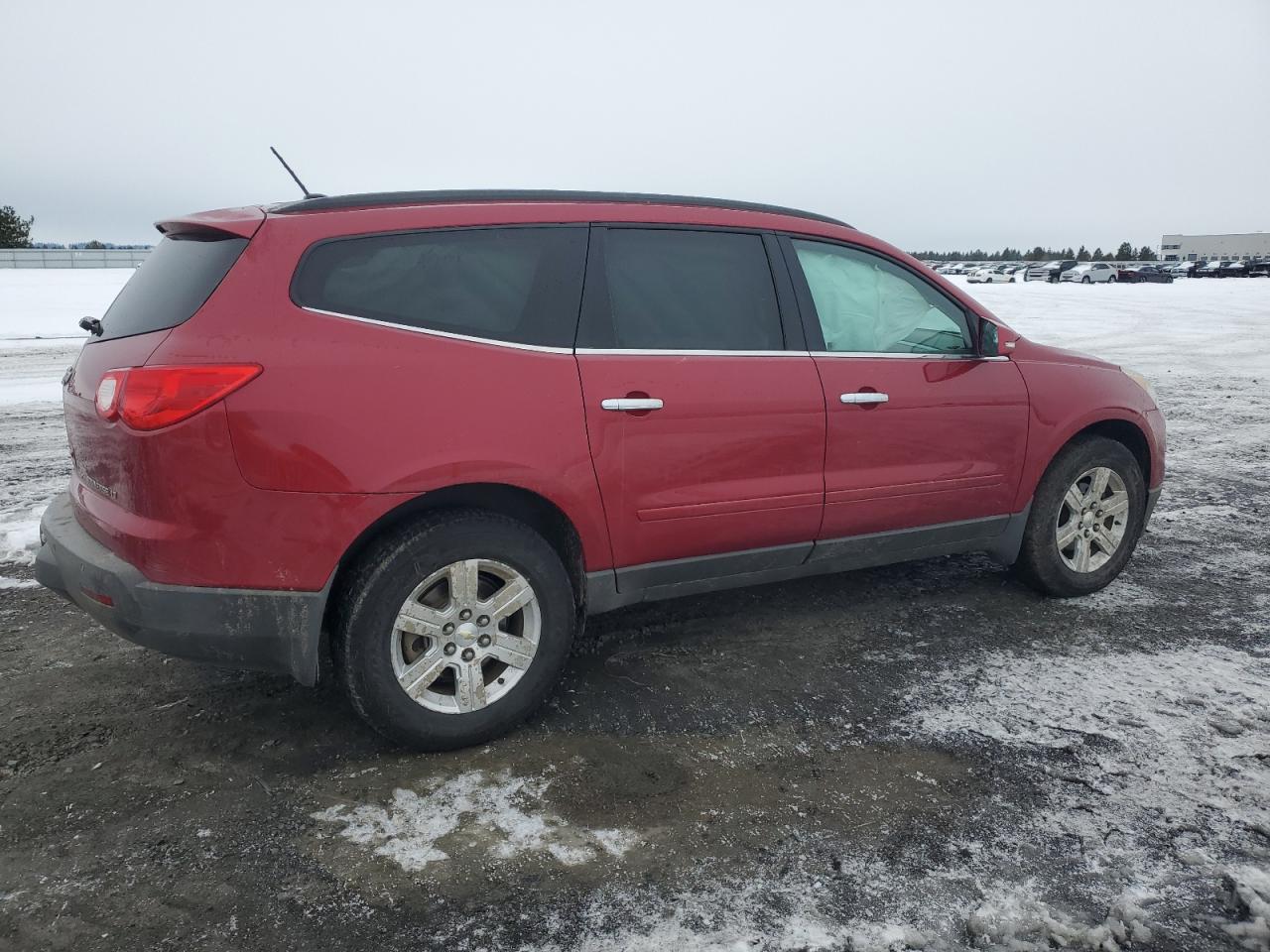 2012 Chevrolet Traverse VIN 1GNKVJED9CJ415805 Copart auction photo, front end damage thumbnail 3