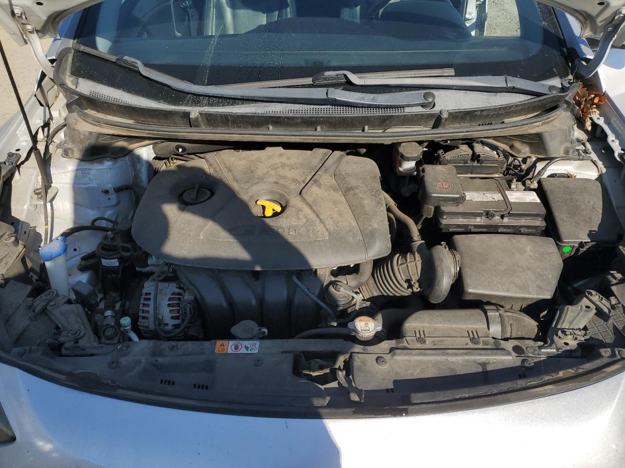 2015 Hyundai Elantra VIN KMHD35LH1FU238735 Copart auction photo, rear end damage thumbnail 11