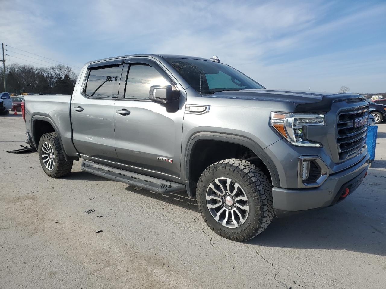 2021 GMC Sierra VIN 3GTP9EED2MG206354 Copart auction photo, normal wear / minor dent/scratches damage thumbnail 4
