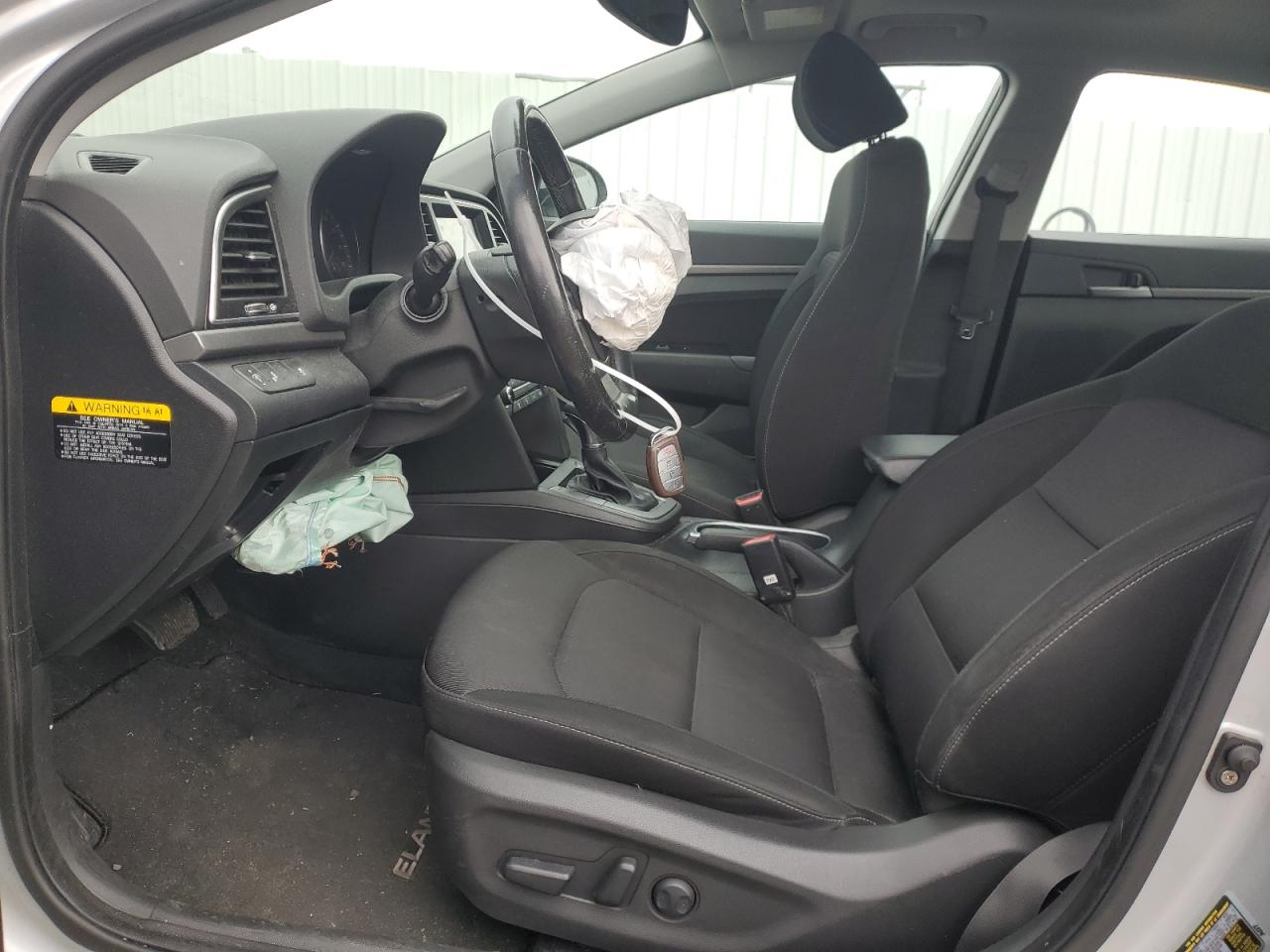 2017 Hyundai Elantra VIN KMHD84LF4HU252450 Copart auction photo, front end damage thumbnail 7