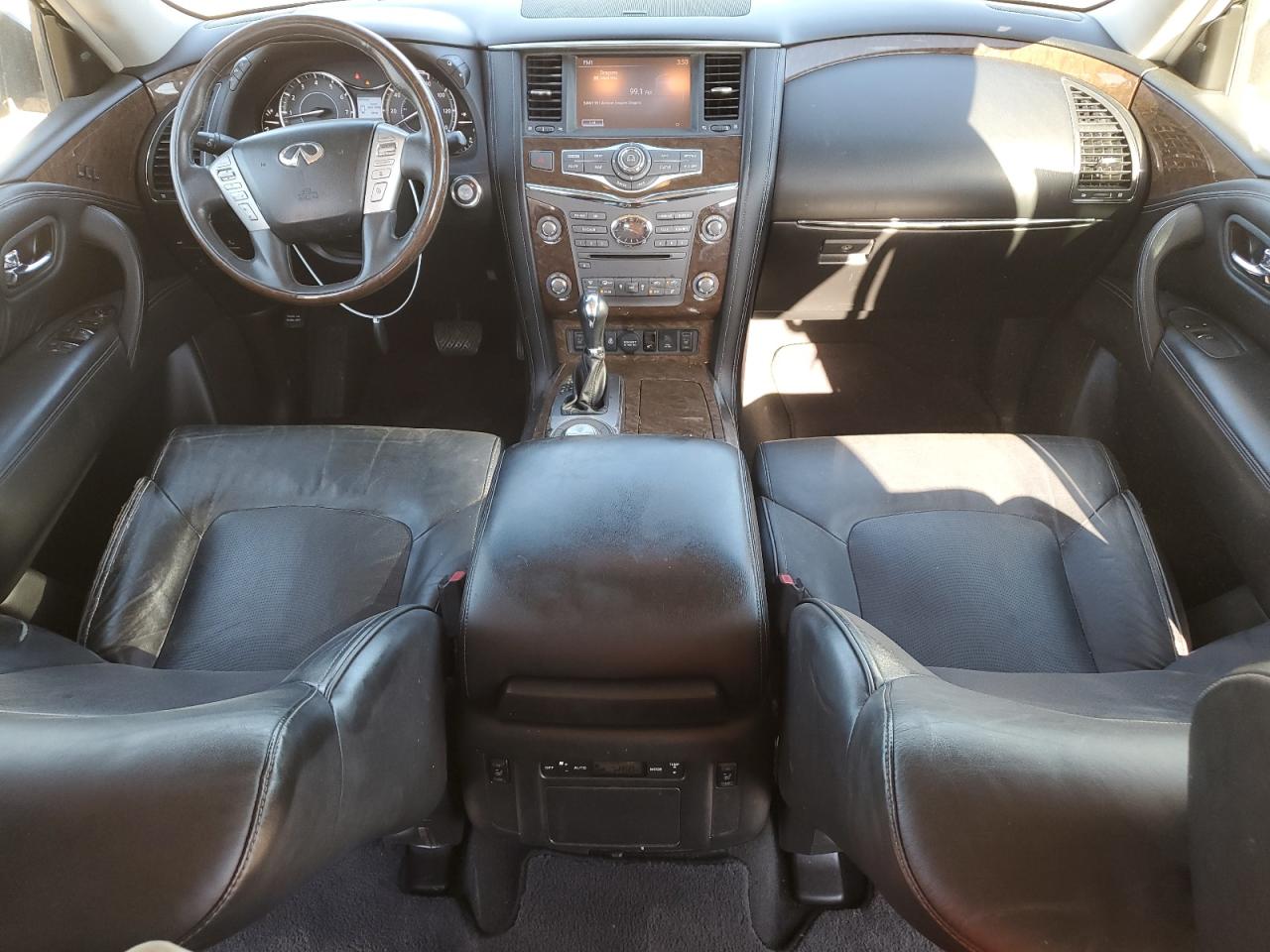 2016 Infiniti QX80 VIN JN8AZ2NF0G9611241 Copart auction photo, front end / minor dent/scratches damage thumbnail 8