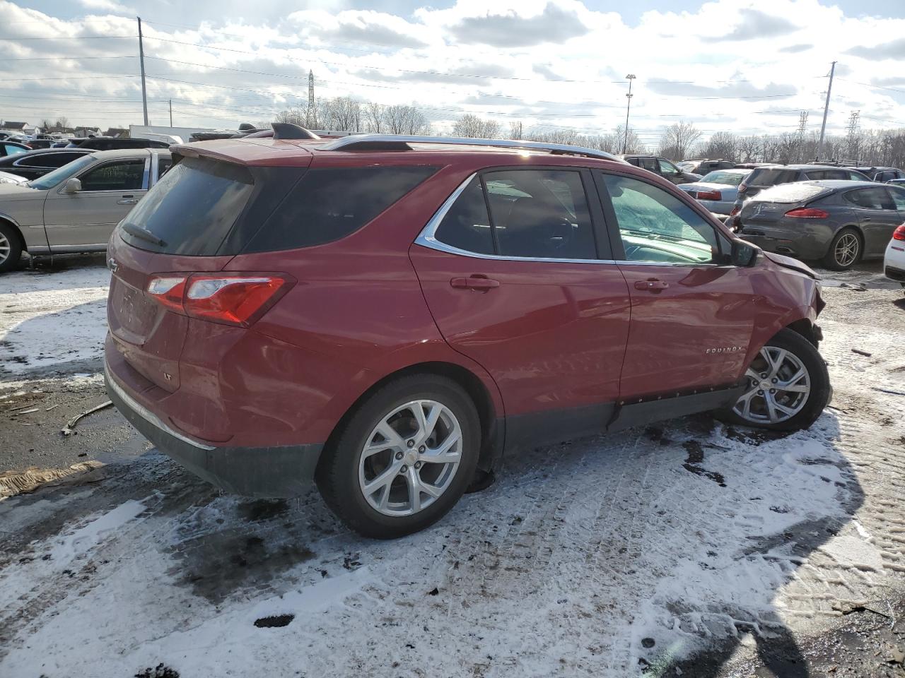 2021 Chevrolet Equinox VIN 2GNAXKEV5M6101541 Copart auction photo, front end damage thumbnail 3