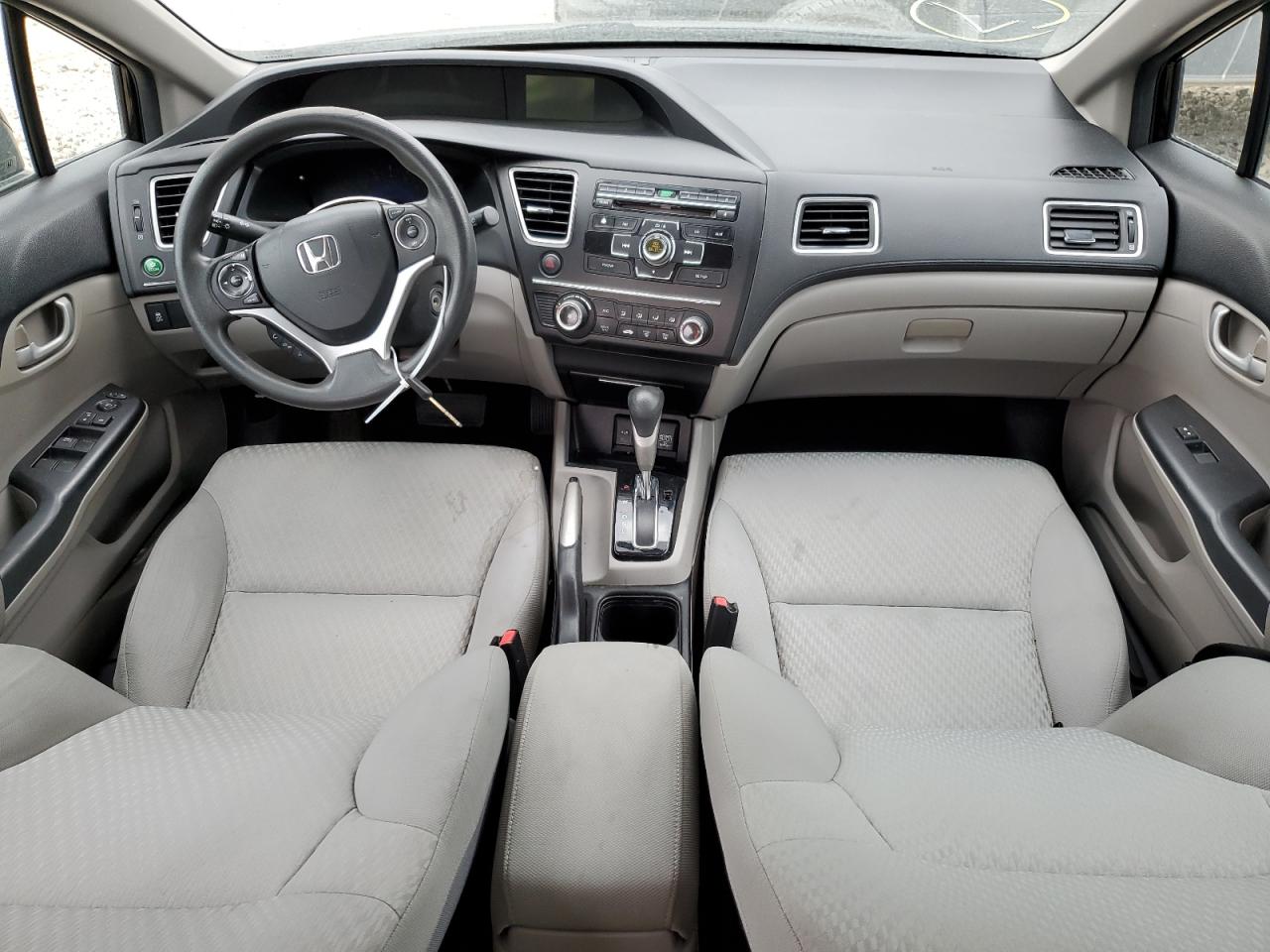 2015 Honda Civic VIN 2HGFB2F5XFH556292 Copart auction photo, rear end damage thumbnail 8