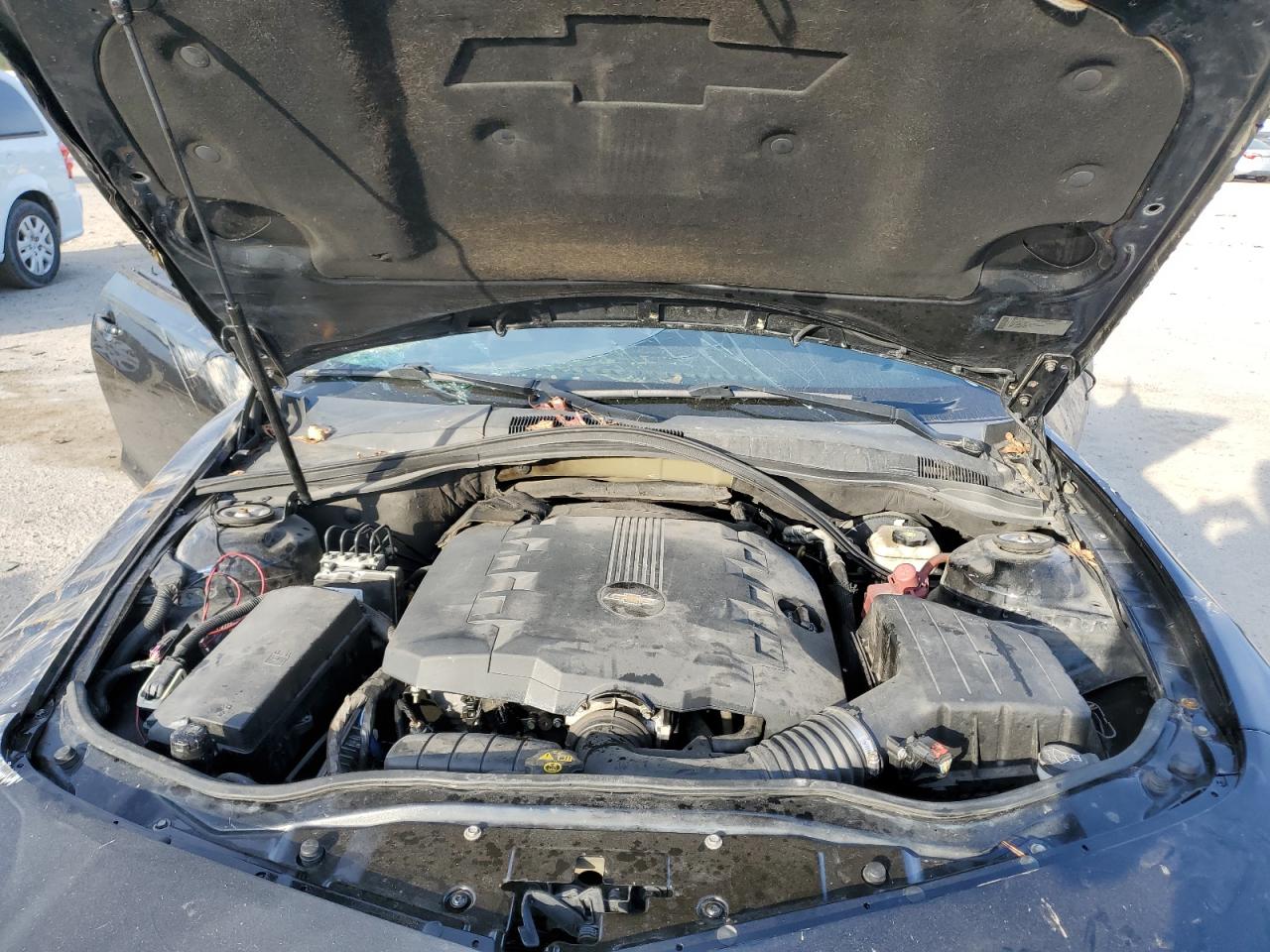 2014 Chevrolet Camaro VIN 2G1FB1E38E9121894 Copart auction photo, all over damage thumbnail 12