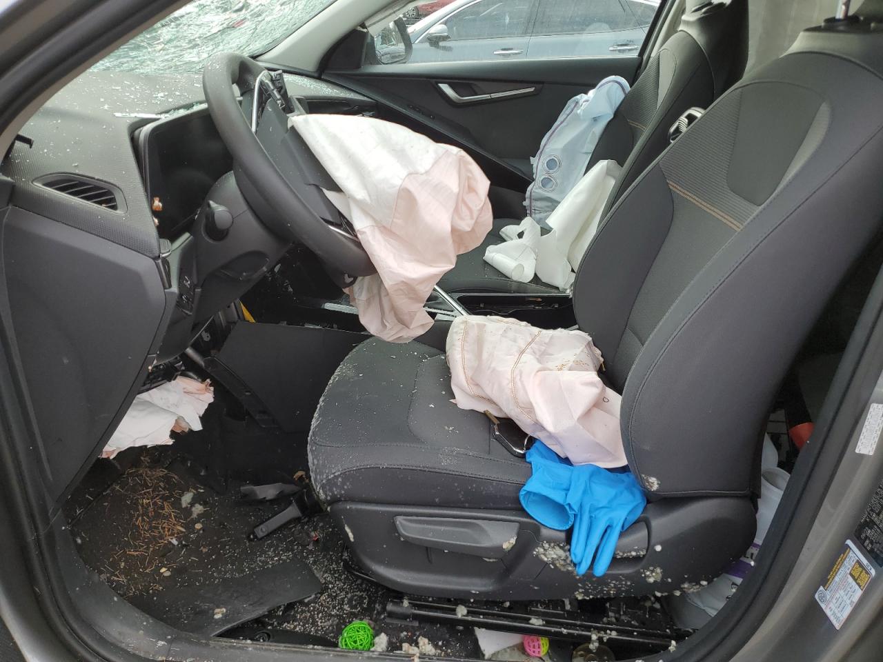 2024 KIA Niro VIN KNDCP3LE8R5137124 Copart auction photo, front end damage thumbnail 7