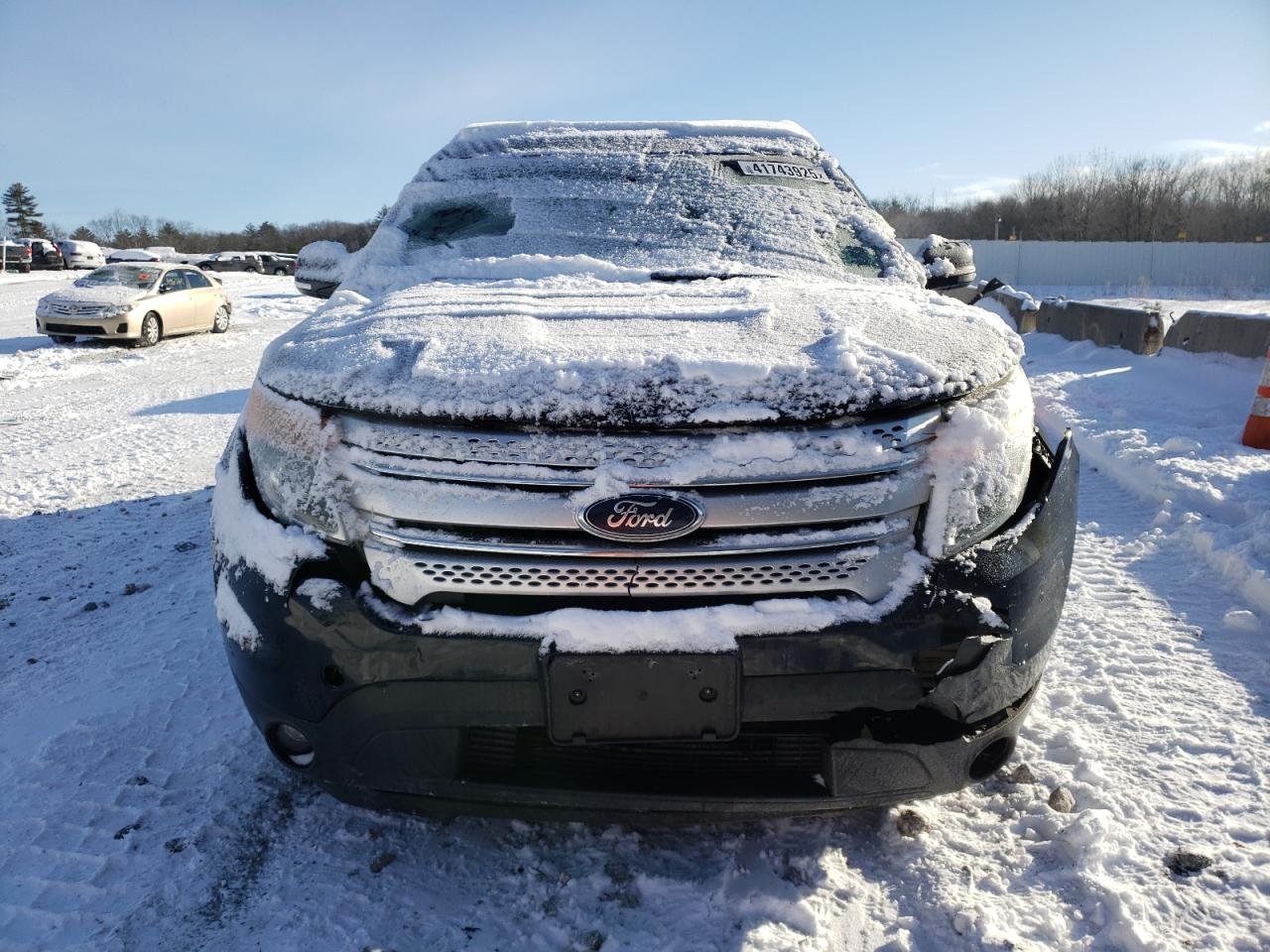 2013 Ford Explorer VIN 1FM5K7D84DGB31241 Copart auction photo, front end / minor dent/scratches damage thumbnail 5