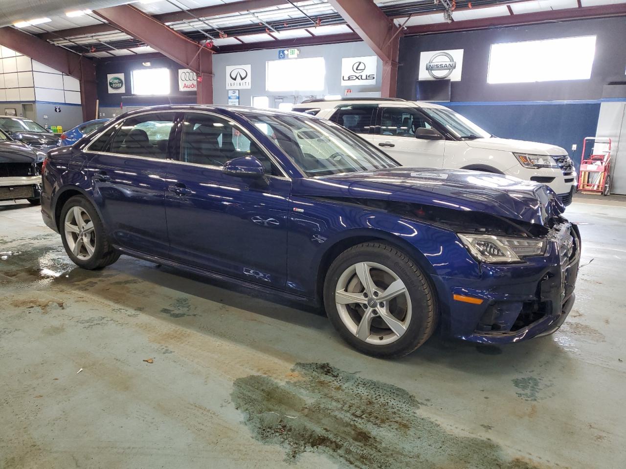 2019 Audi A4 VIN WAUDNAF44KA101930 Copart auction photo, front end / minor dent/scratches damage thumbnail 4