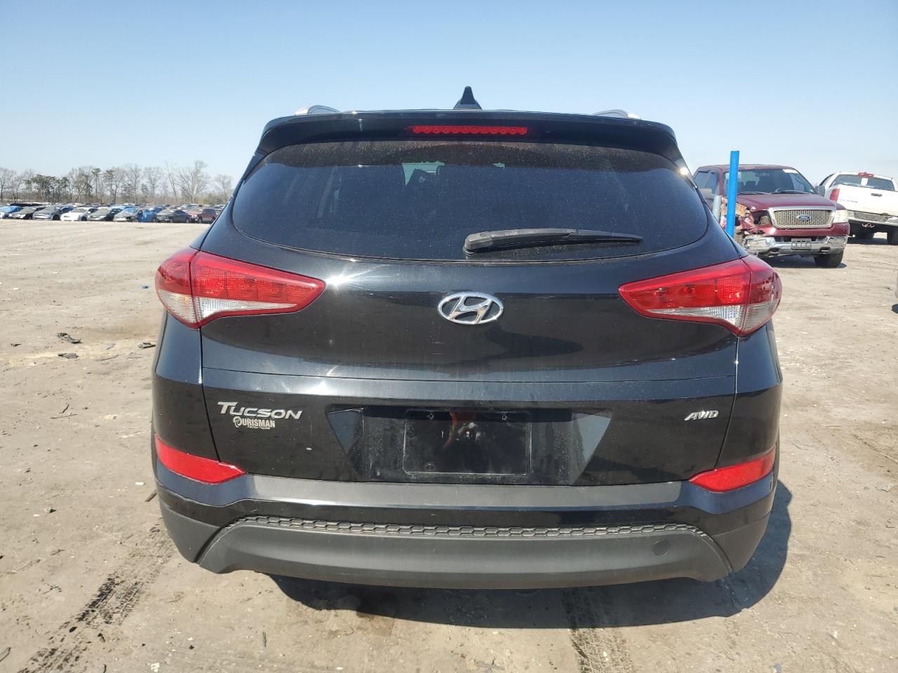 2017 Hyundai Tucson VIN KM8J3CA43HU464883 Copart auction photo, front end / minor dent/scratches damage thumbnail 6