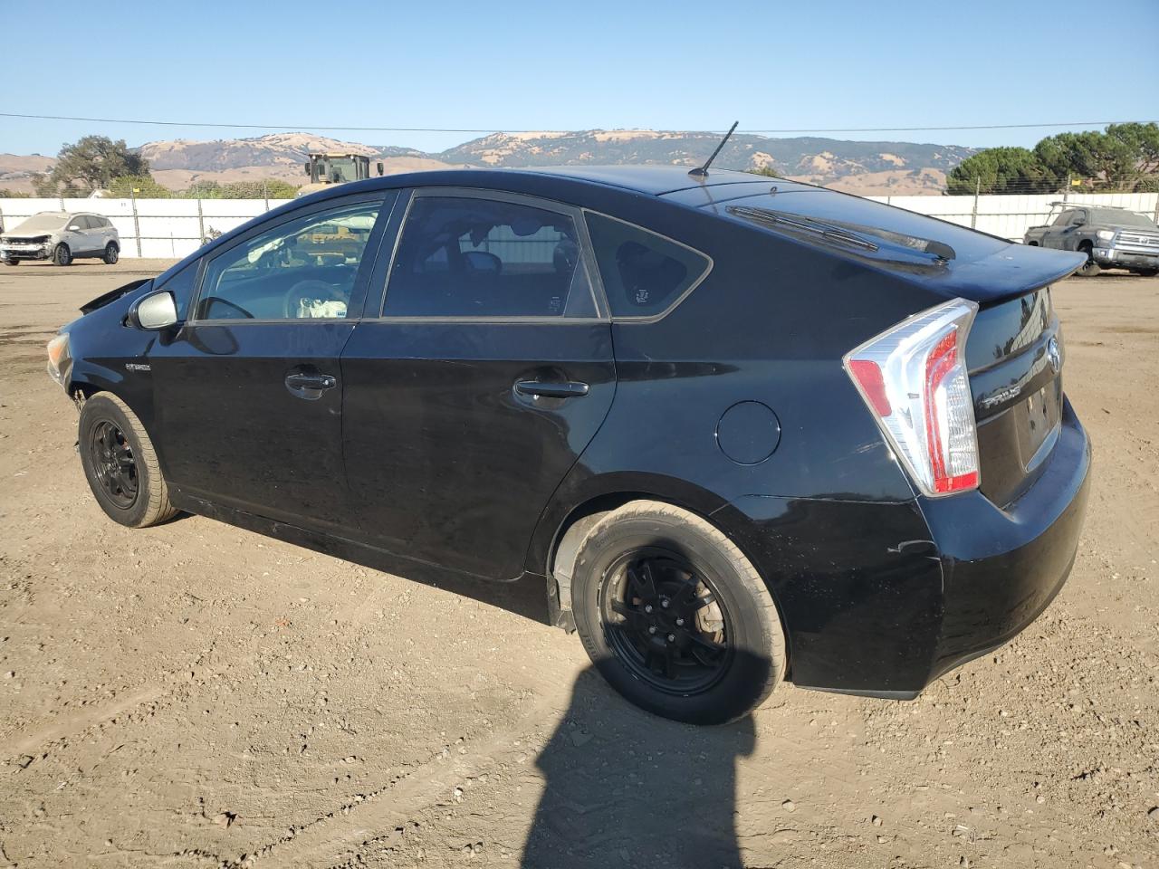 2013 Toyota Prius VIN JTDKN3DU0D5676966 Copart auction photo, front end damage thumbnail 2