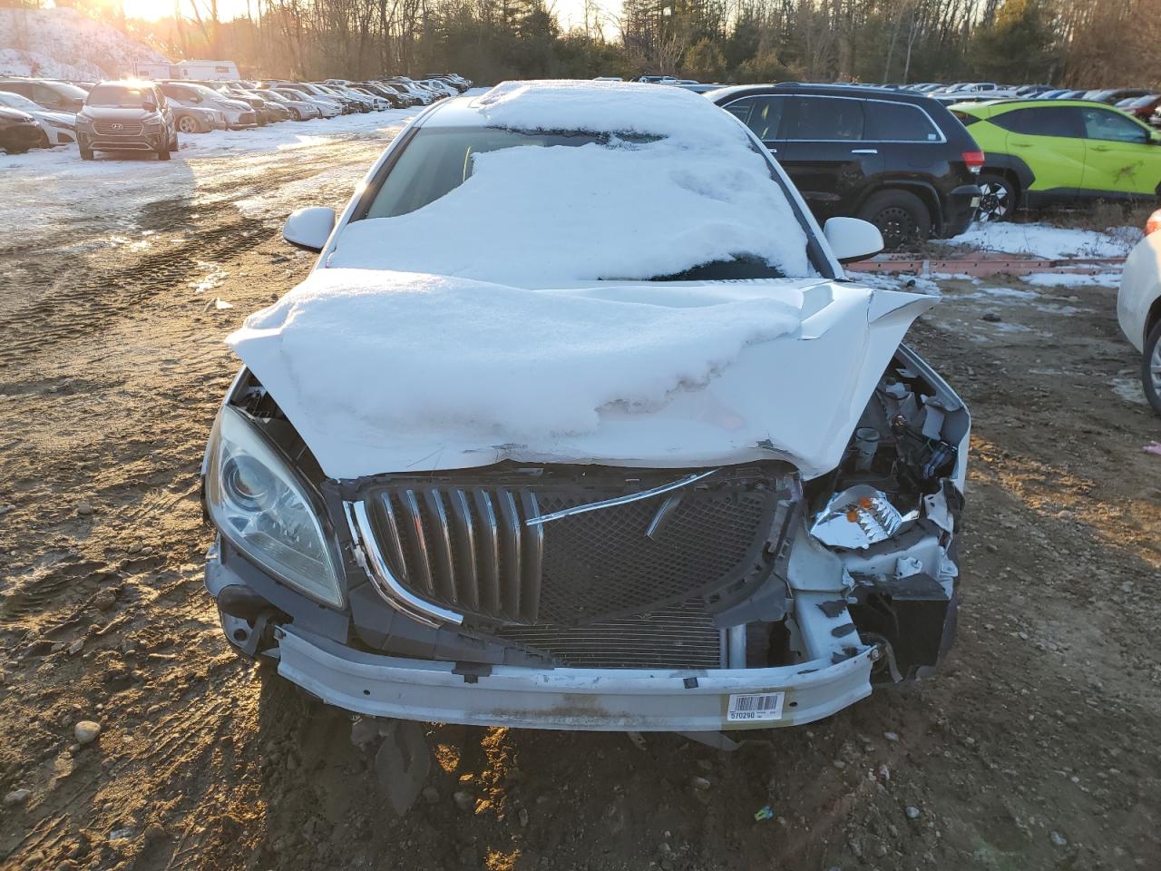 2016 Buick Verano VIN 1G4PR5SK5G4110721 Copart auction photo, front end damage thumbnail 5