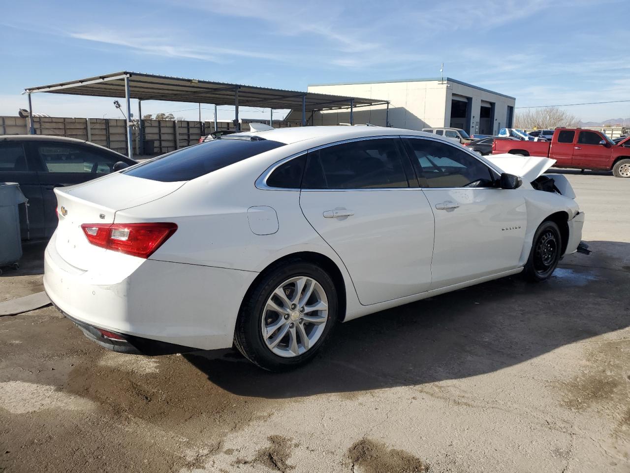 2017 Chevrolet Malibu VIN 1G1ZE5ST5HF109231 Copart auction photo, front end damage thumbnail 3