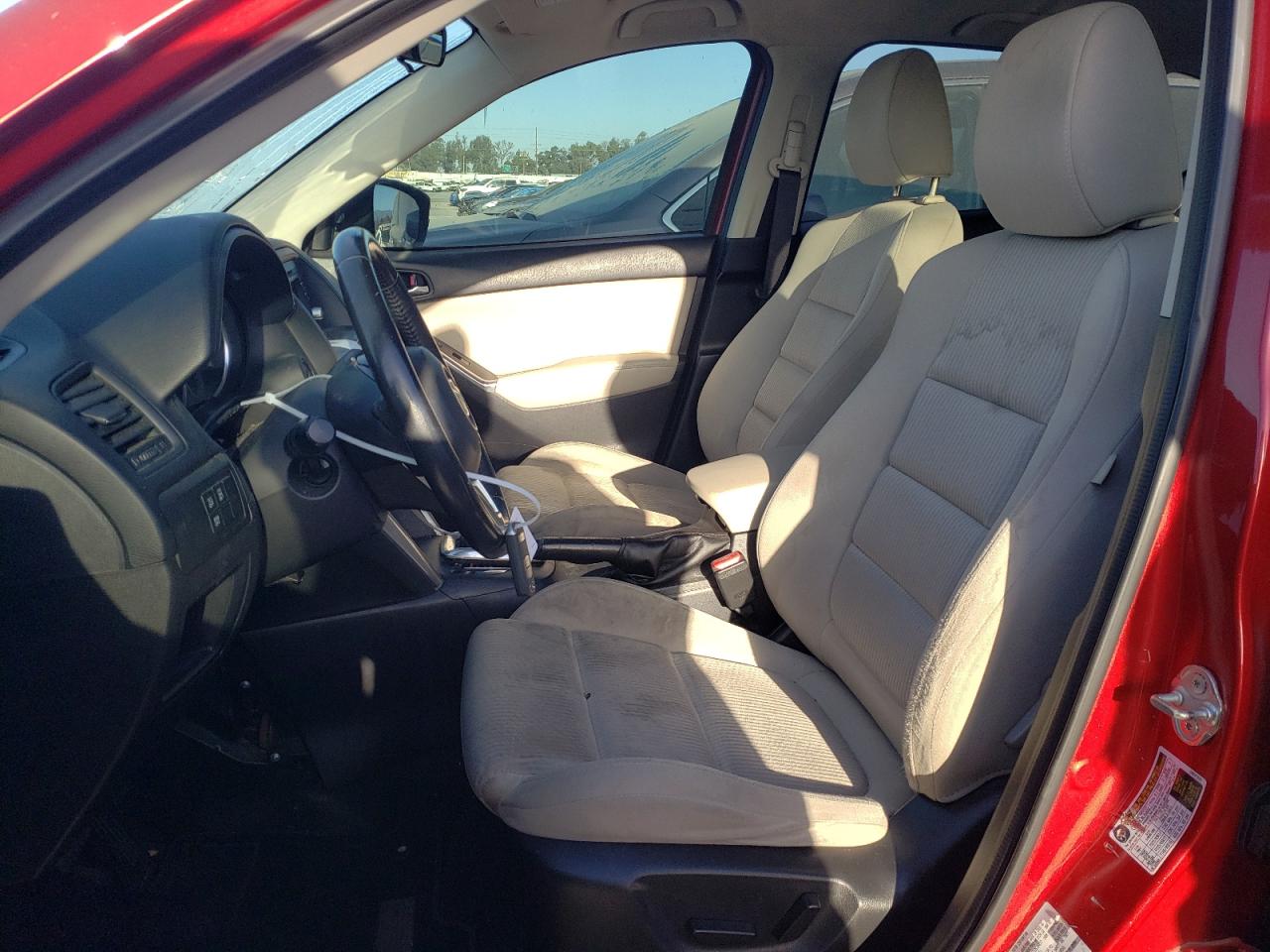 2015 Mazda CX-5 VIN JM3KE2CY2F0451275 Copart auction photo, front end / rear end damage thumbnail 7