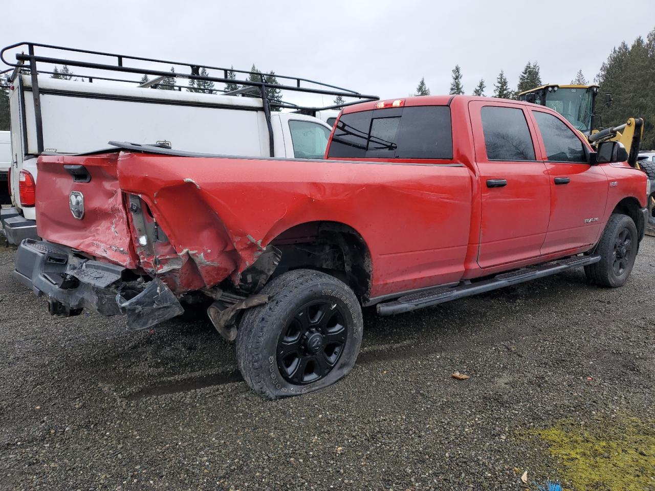 2021 RAM 3500 VIN 3C63R3GJ2MG623731 Copart auction photo, rear end / front end damage thumbnail 3