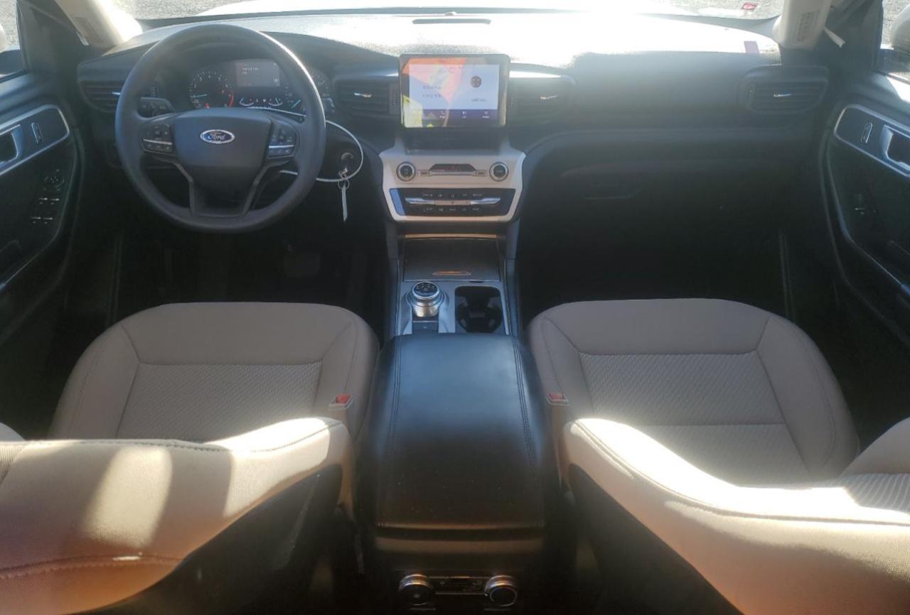2020 Ford Explorer VIN 1FMSK7BH3LGD17566 Copart auction photo, side damage thumbnail 8