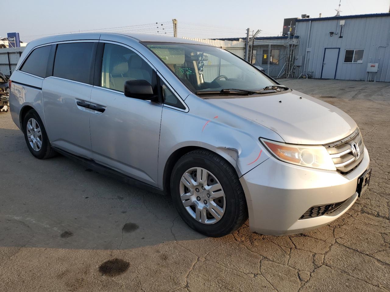 2012 Honda Odyssey VIN 5FNRL5H26CB090388 Copart auction photo, side damage thumbnail 4
