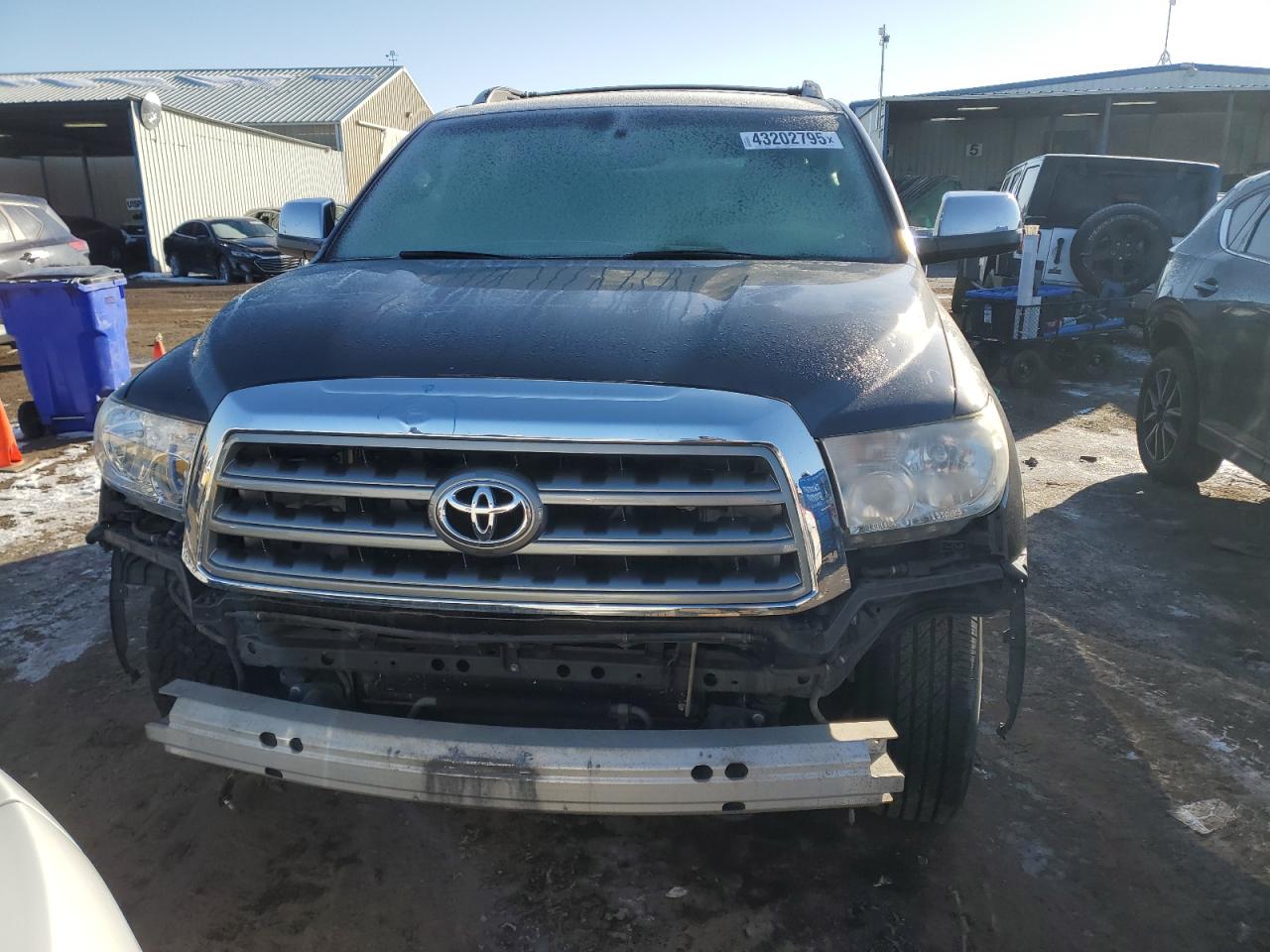 2013 Toyota Sequoia VIN 5TDJY5G11DS075334 Copart auction photo, all over damage thumbnail 5