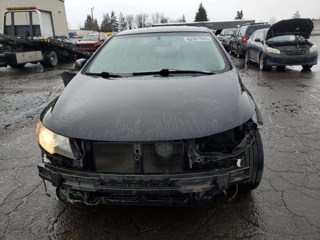 2010 KIA Forte VIN KNAFW4A36A5049598 Copart auction photo, all over damage thumbnail 5