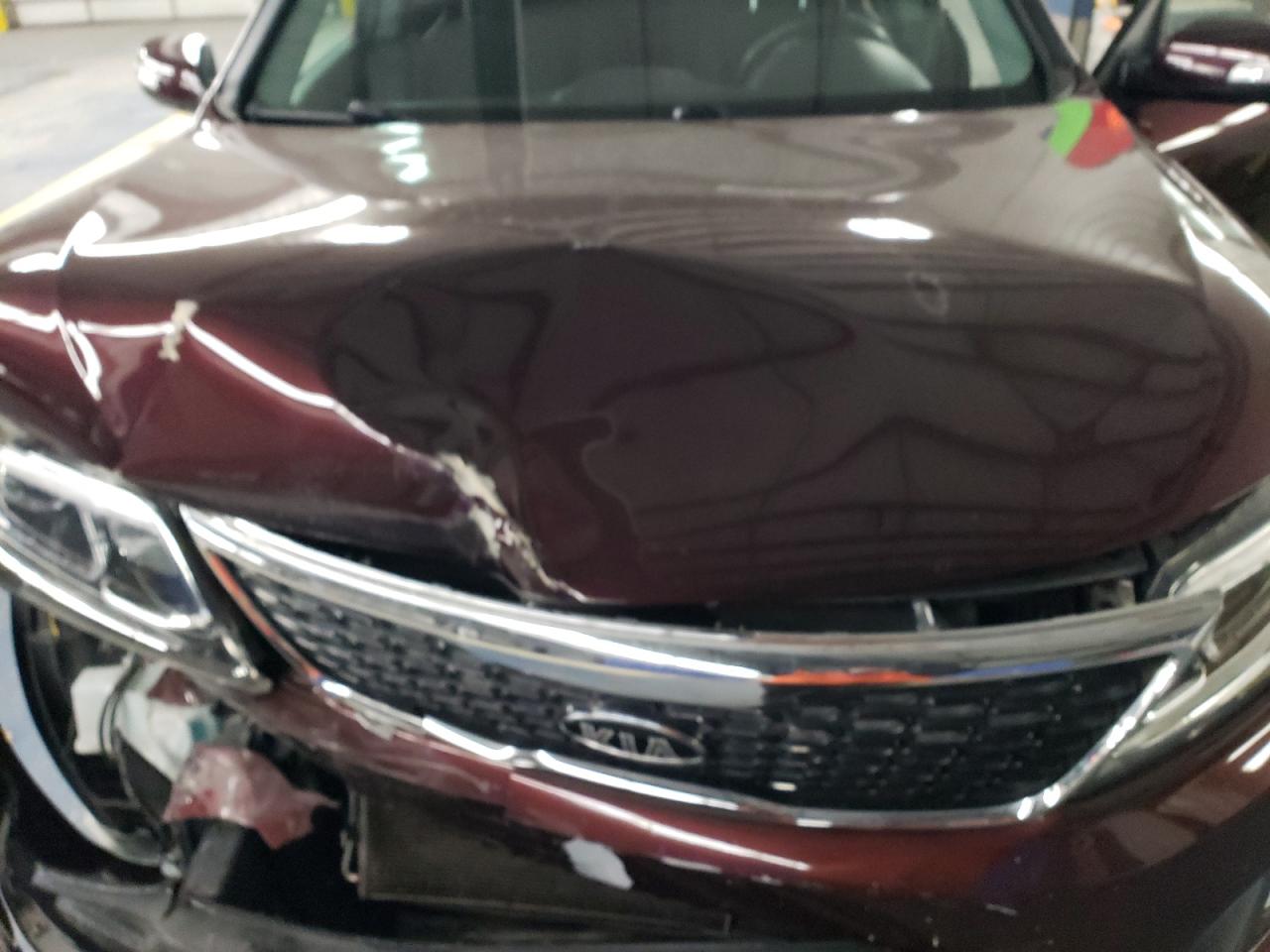2015 KIA Sorento VIN 5XYKTCA62FG612739 Copart auction photo, front end / side damage thumbnail 13