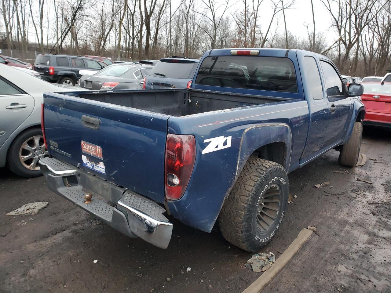 2006 Chevrolet Colorado VIN 1GCDS196768319026 Copart auction photo, rear end damage thumbnail 3