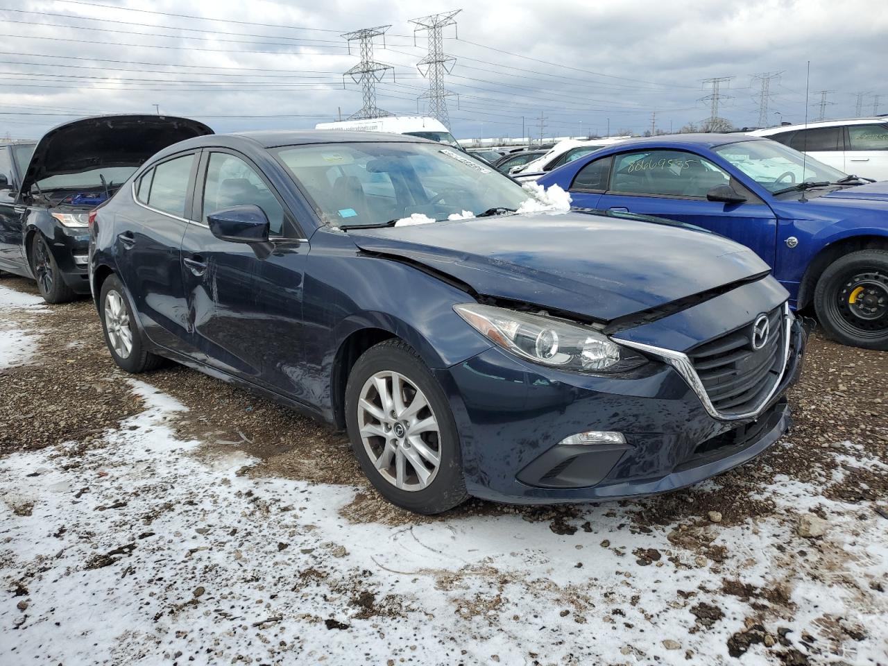 2016 Mazda 3 VIN JM1BM1U76G1310202 Copart auction photo, front end damage thumbnail 4