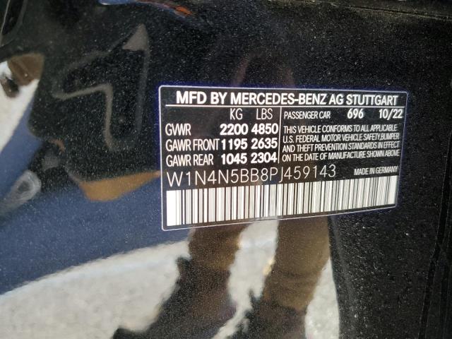 2023 Mercedes-Benz GLA-klasse VIN W1N4N5BB8PJ459143 Copart auction photo, side / rear end damage thumbnail 13