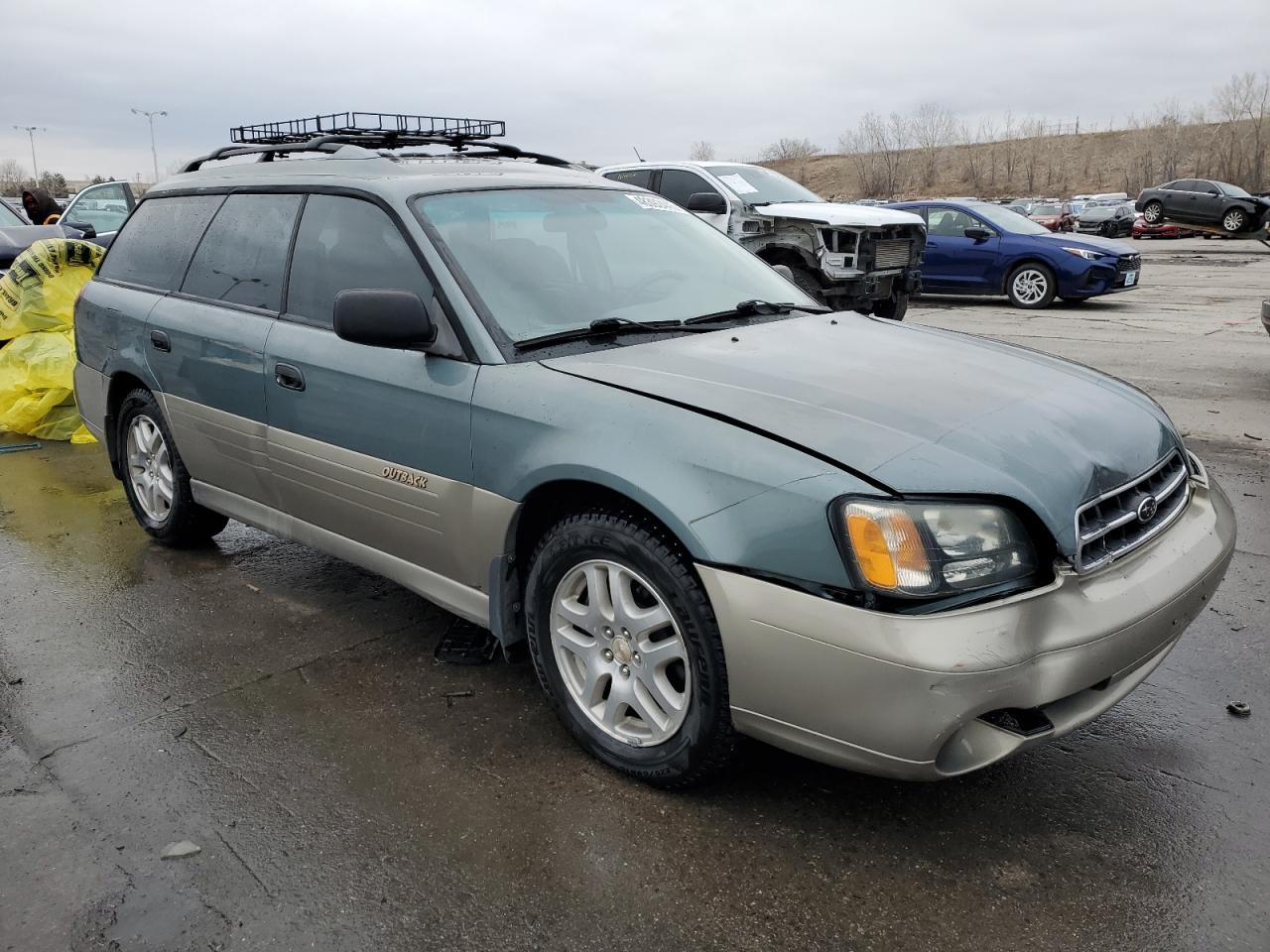 2002 Subaru Legacy VIN 4S3BH665826662609 Copart auction photo, front end damage thumbnail 4