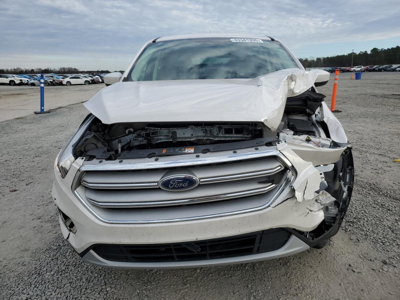 2019 Ford Escape VIN 1FMCU0GDXKUA74334 Copart auction photo, front end damage thumbnail 5