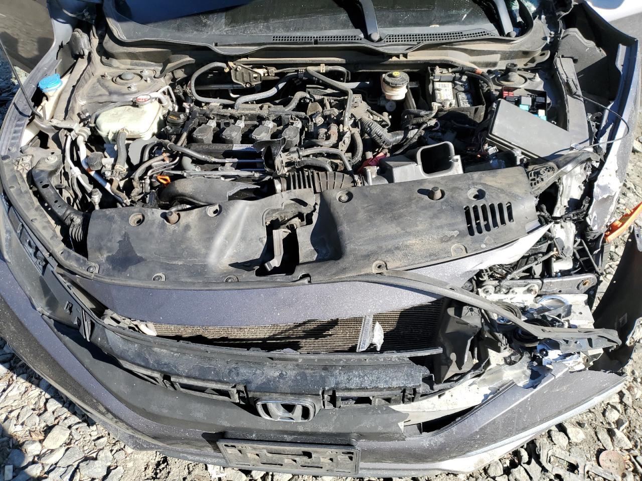 2019 Honda Civic VIN 19XFC1F77KE011390 Copart auction photo, front end damage thumbnail 12